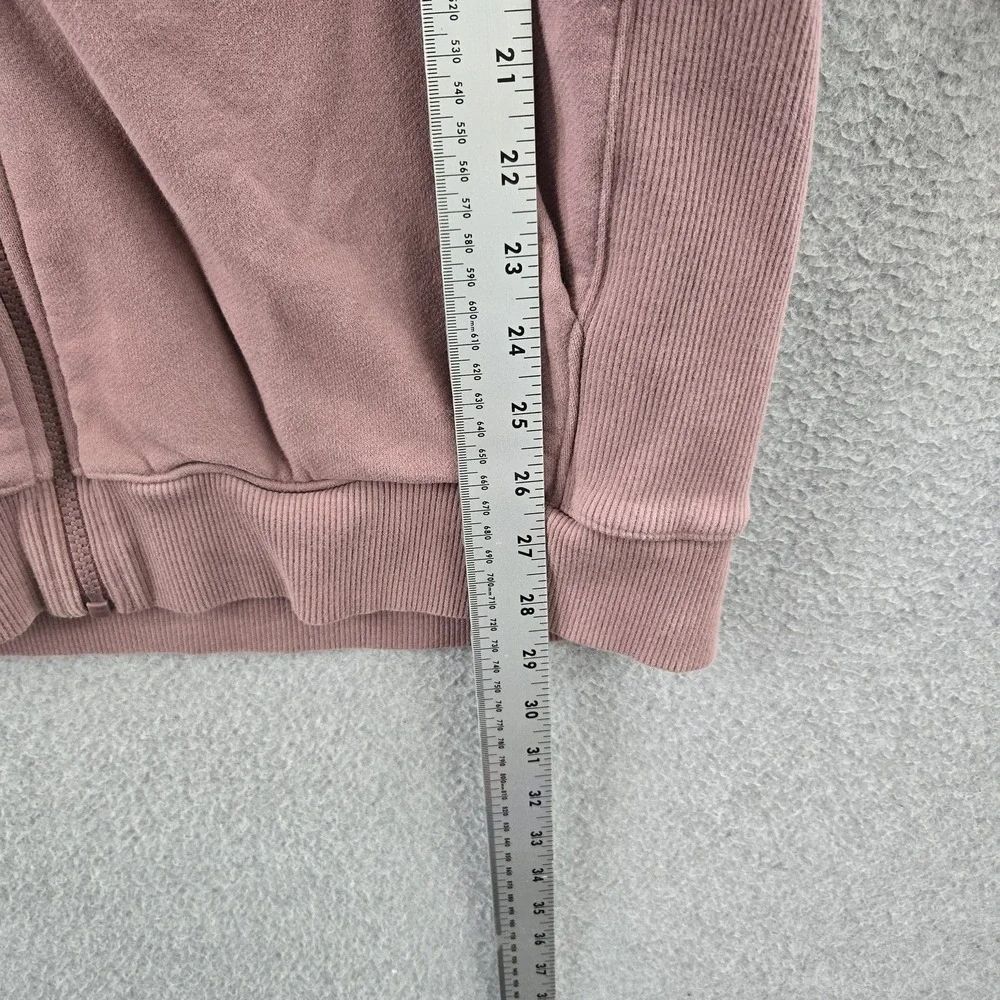 Outdoor Voices Women Hoodie L Brown Activewear Logo‎ Long Sleeve
